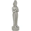 ATMOSPHERA Statuette d'exterieur Bouddha "Sakin" New