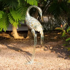 ATMOSPHERA Statuette d'exterieur Héron "Howard" Hot
