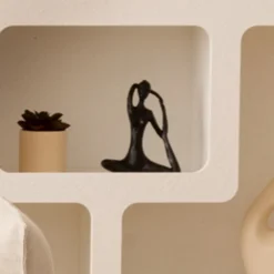 ATMOSPHERA Statuette femme, résine New