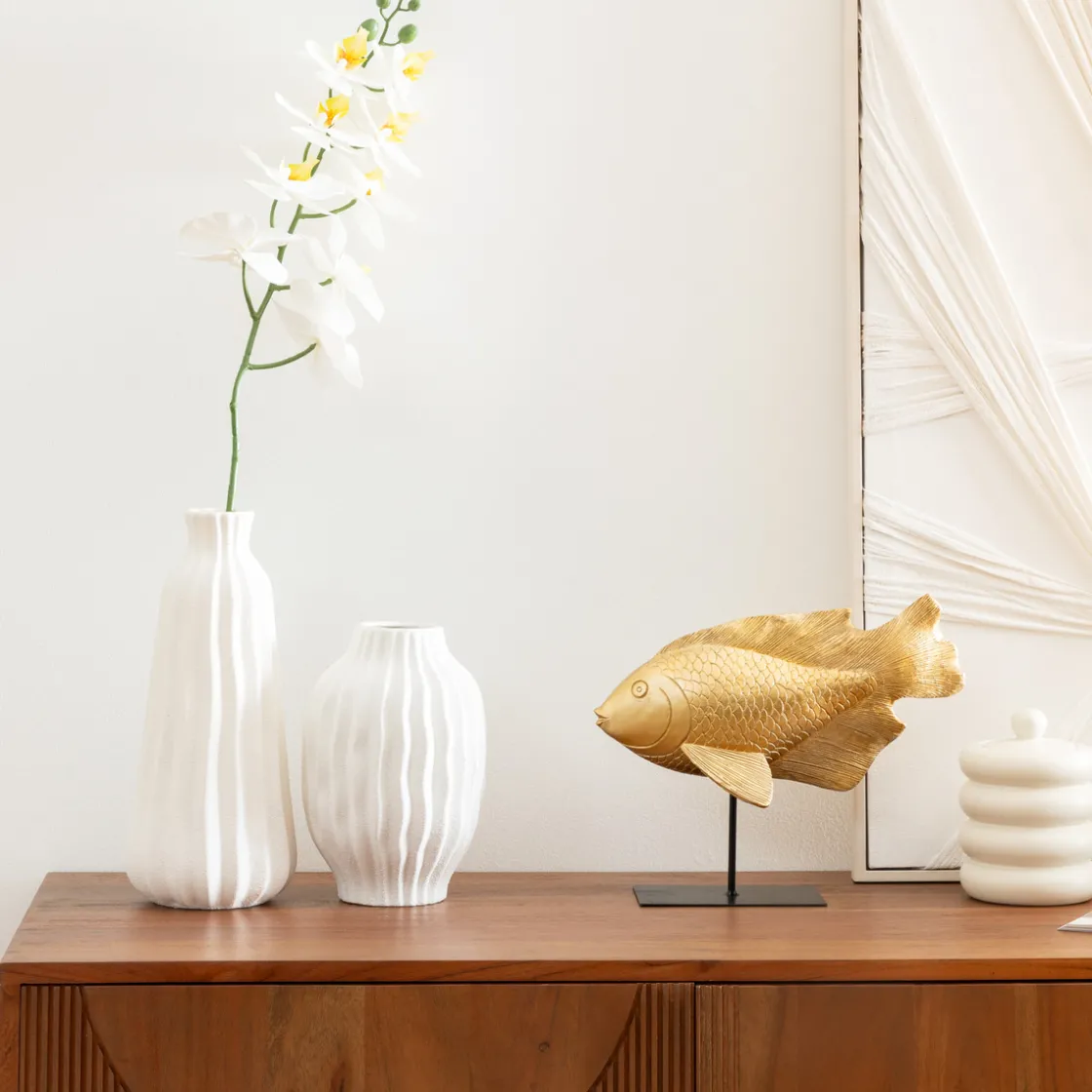 ATMOSPHERA Statuette Poisson "Océane" New