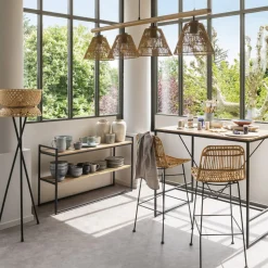 ATMOSPHERA Table à manger bar "Edena" New