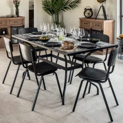 ATMOSPHERA Table à manger rectangulaire "Kipos" Sale