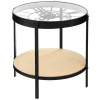 ATMOSPHERA Table d'appoint horloge