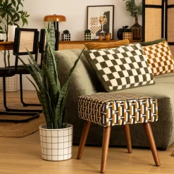 ATMOSPHERA Tabouret d'appoint "Chiara" Hot