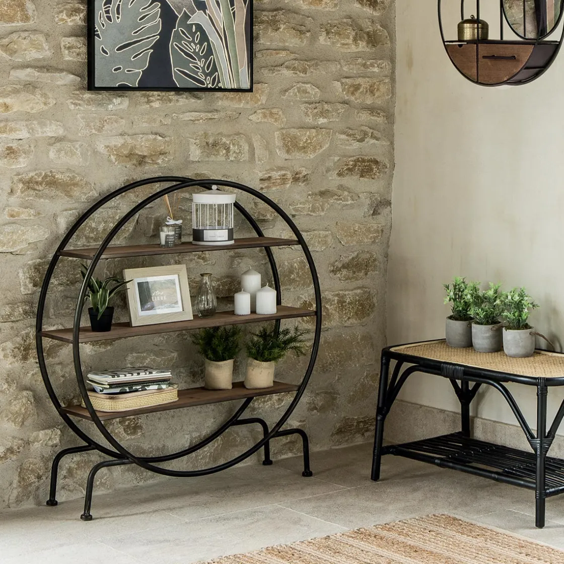 ATMOSPHERA Étagère "Danik" ronde New