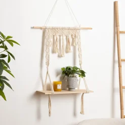 ATMOSPHERA Étagère murale macramé Hot