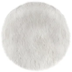 ATMOSPHERA Tapis enfant fausse fourrure Discount