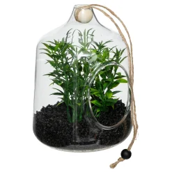 ATMOSPHERA Terrarium artificiel suspendu "Family corner"