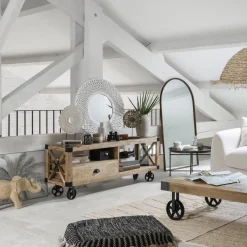 ATMOSPHERA Toile brodée 