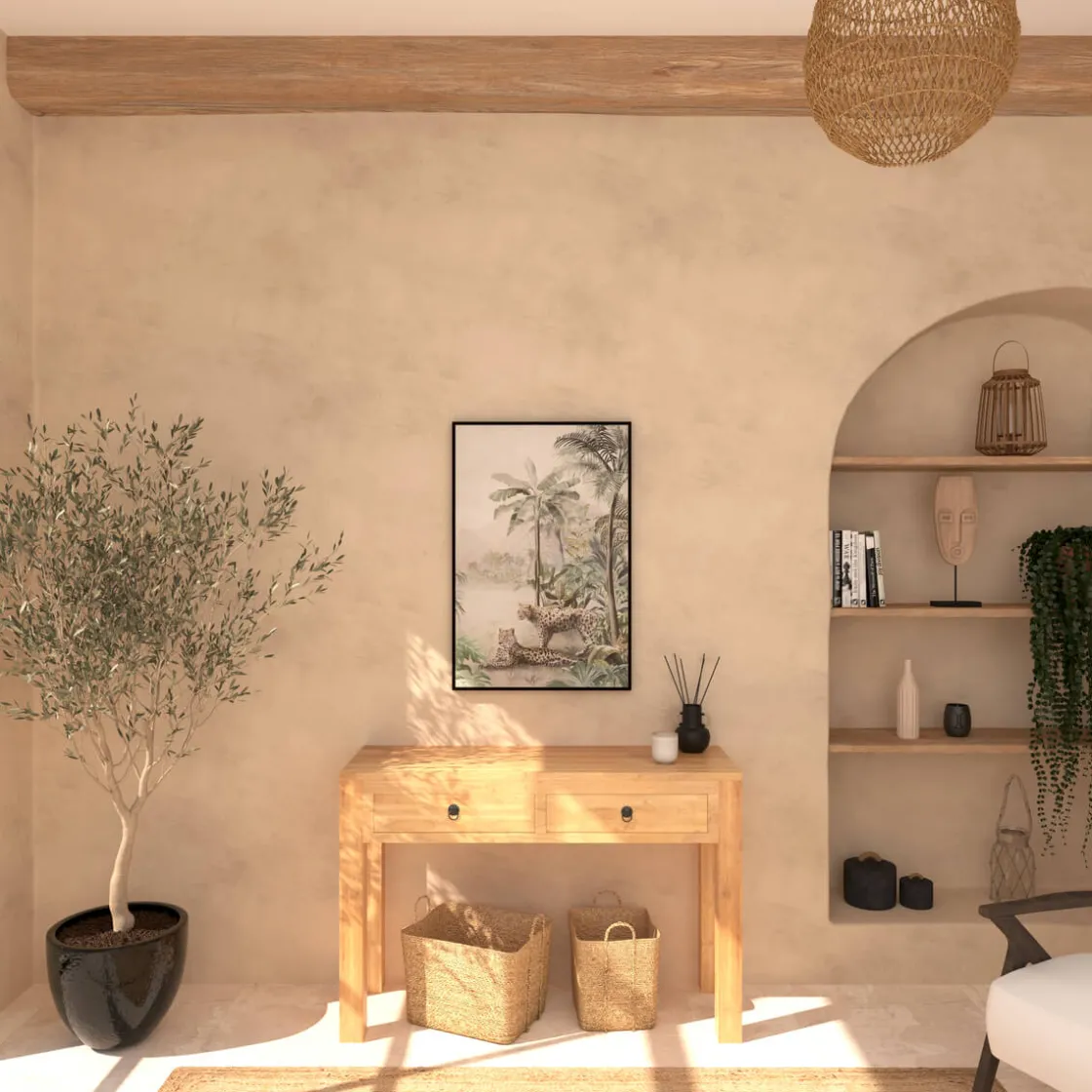 ATMOSPHERA Toile encadrée "Alyssa" Outlet