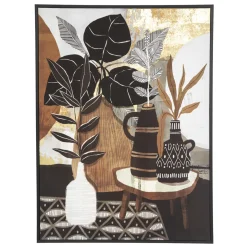 ATMOSPHERA Toile encadrée "Plante" Outlet