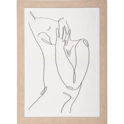 ATMOSPHERA Toile encadrée "Visage" Best