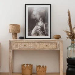 ATMOSPHERA Toile imprimée encadrée "Tala"