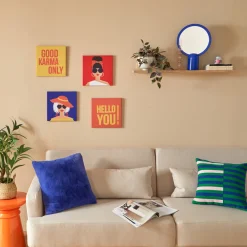 ATMOSPHERA Toile imprimée "Natty" New