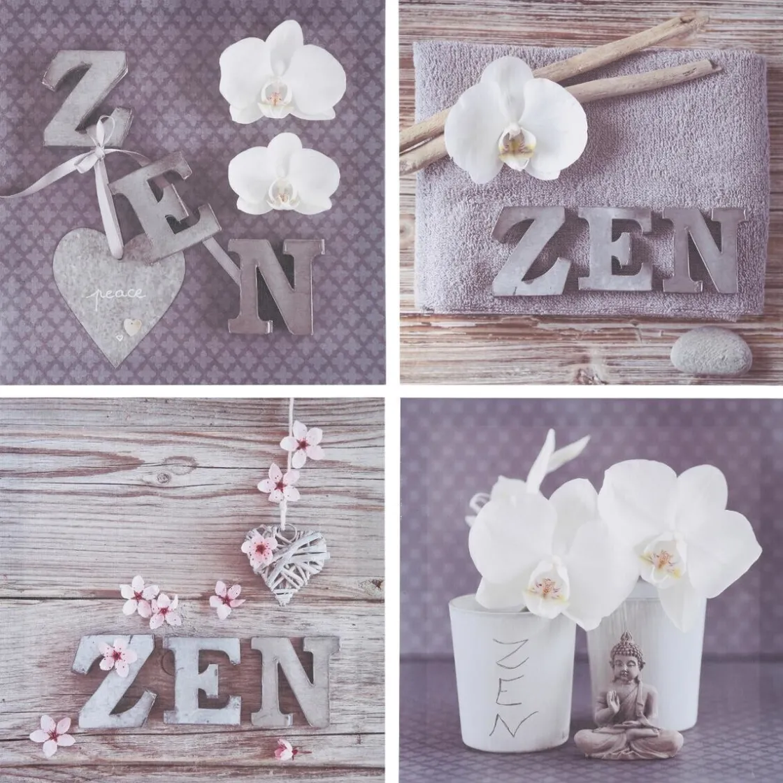 ATMOSPHERA Toile imprimée "Zen" Outlet