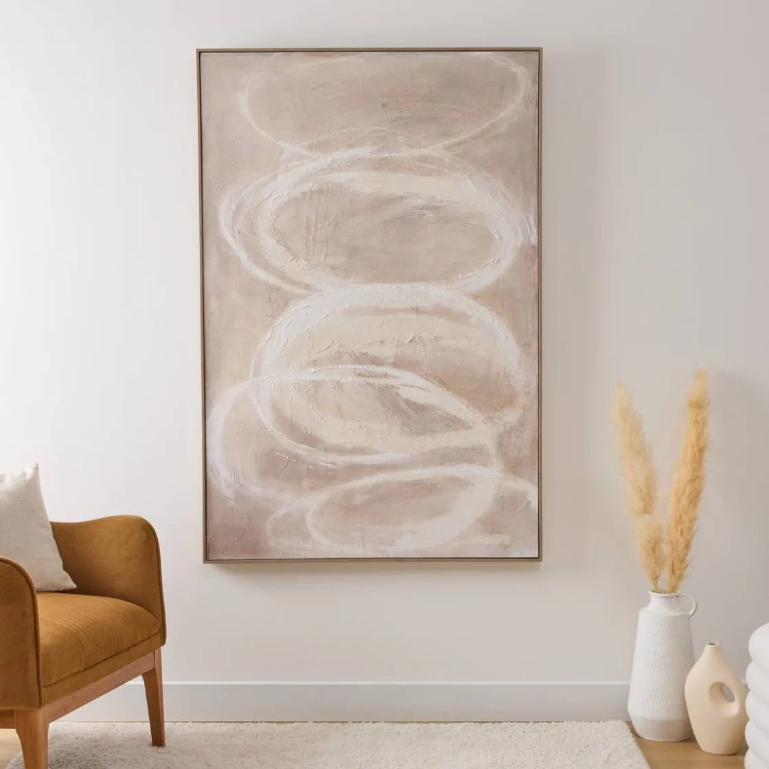 ATMOSPHERA Toile peinte encadrée "Krisna" Best