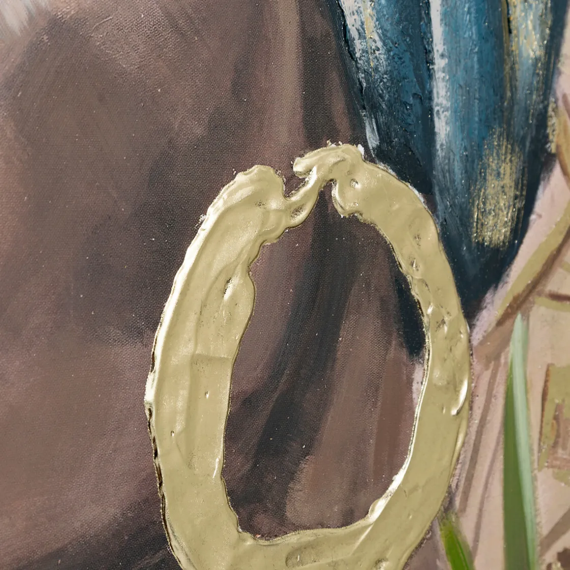 ATMOSPHERA Toile peinte encadrée "Macarena" Clearance