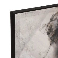 ATMOSPHERA Toile peinte encadrée