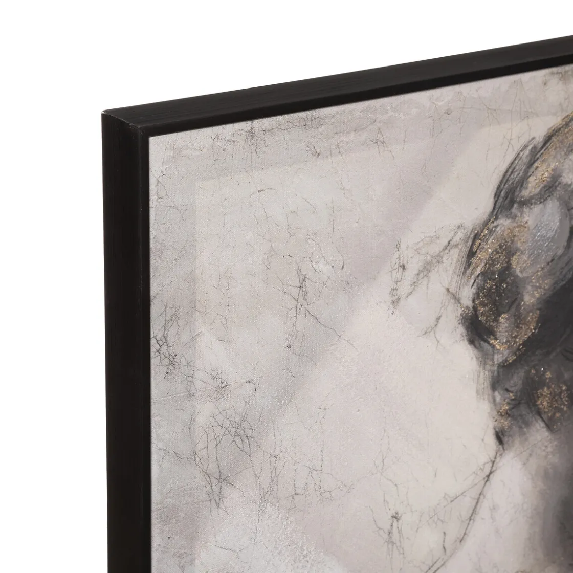 ATMOSPHERA Toile peinte encadrée "Naked" Hot