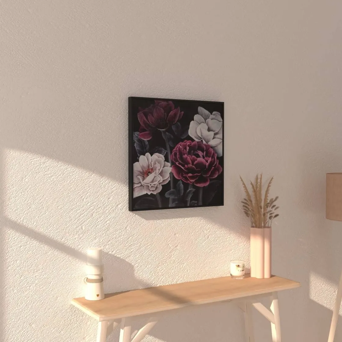 ATMOSPHERA Toile peinte "Fleurs" Online