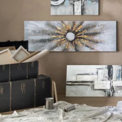 ATMOSPHERA Toile peinte "Kylia" New