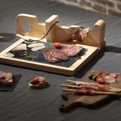 ATMOSPHERA Trancheuse à charcuterie avec planche Online