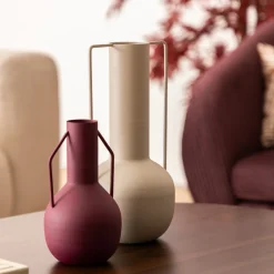 ATMOSPHERA Vase métal "Sylvain" Discount