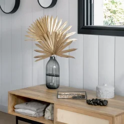 ATMOSPHERA Vase plat "Line", verre Outlet