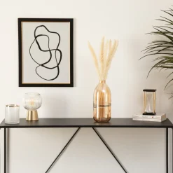 ATMOSPHERA Vase plat "Line", verre Outlet