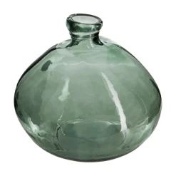 ATMOSPHERA Vase rond verre recyclé Hot