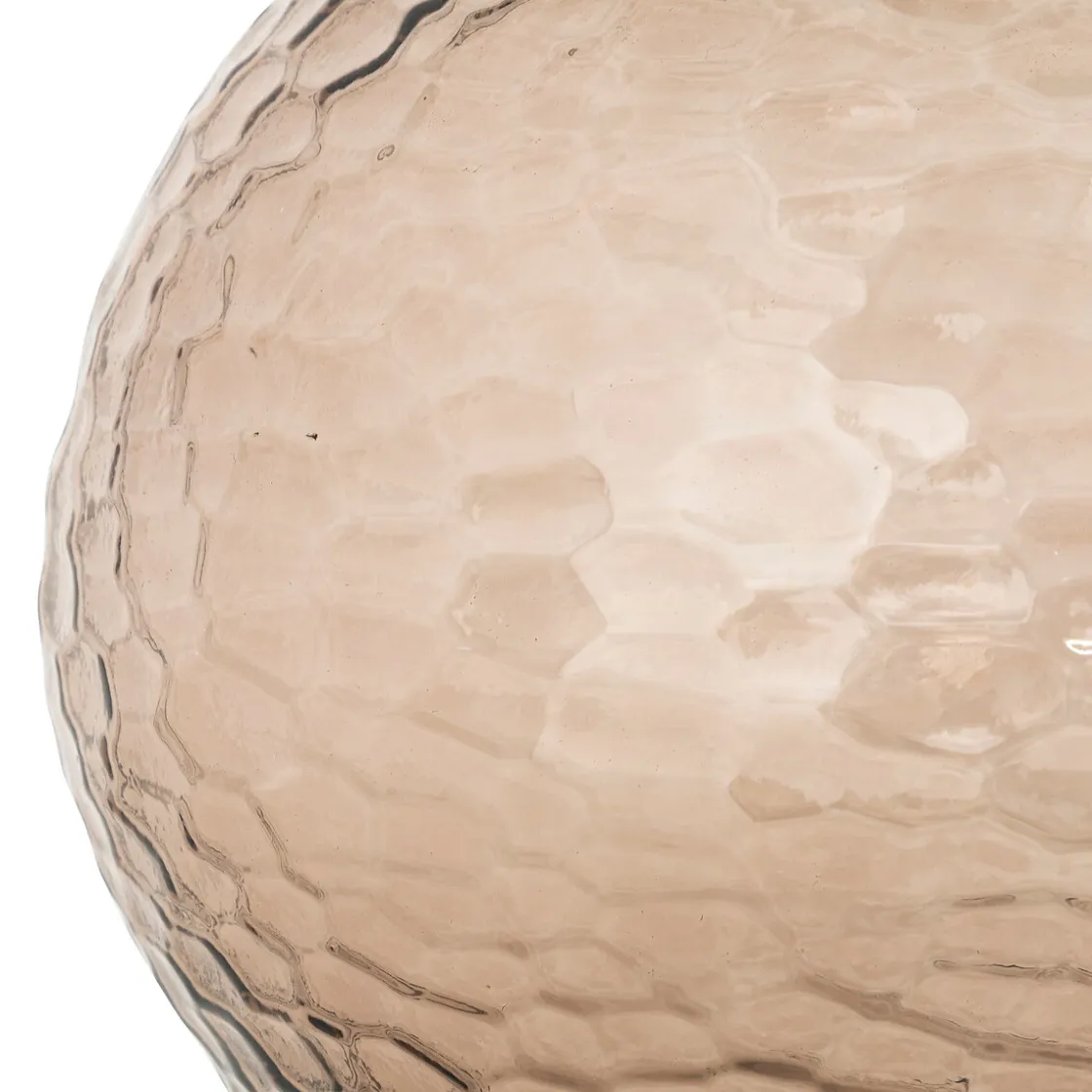 ATMOSPHERA Vase verre martelé "Alric" Hot