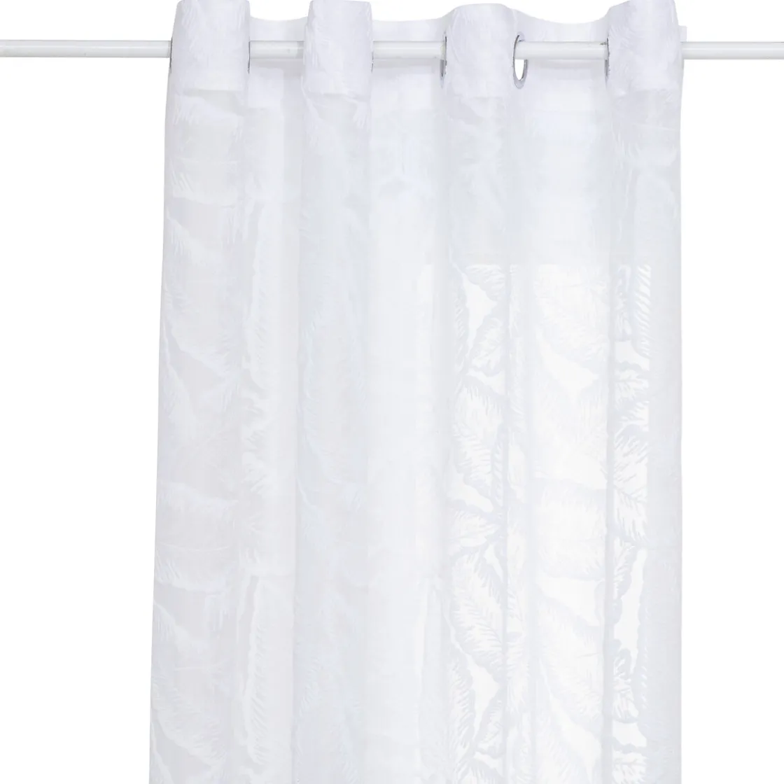 ATMOSPHERA Voilage Motif Feuilles "Lazi" Hot