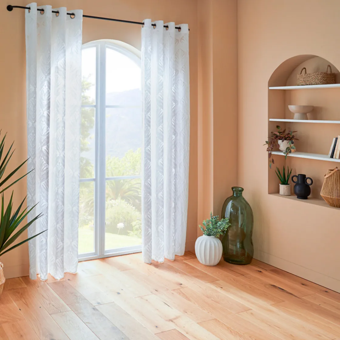 ATMOSPHERA Voilage Motif Wild "Lazi" Clearance